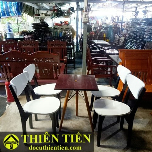 Ghế Cà Phê Trắng