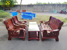 Bộ Salon Gỗ Mới 85% – ảnh 2