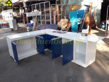 Bộ Bàn Bếp Xanh Dương