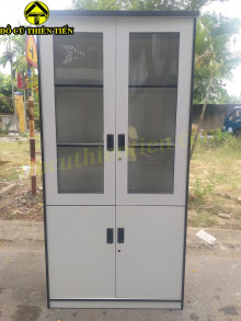 Tủ Hồ Sơ Xám