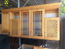 Bộ Tủ Bếp Gỗ Sồi