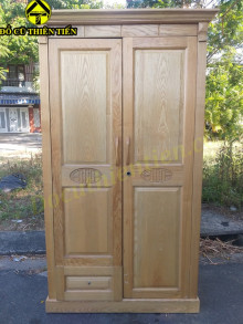 Tủ Gỗ Sồi 2 Cánh