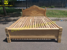 Giường Gỗ Sồi 1M4 ( Chưa Qua Sử Dụng )
