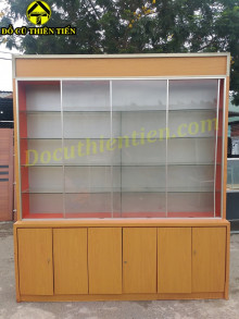 Tủ Kính Hồ Sơ Vàng
