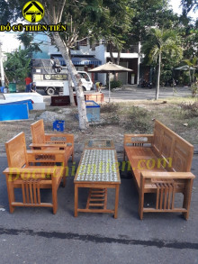 Bộ Salon Gỗ Sồi