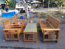 Bộ Salon Gỗ Sồi – ảnh 3