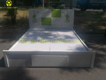 Giường 1M6 Màu Xanh – ảnh 2