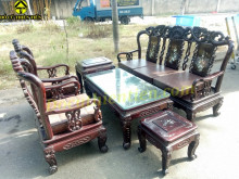 Bộ Salon Gỗ Gõ – ảnh 2