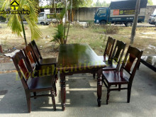 Bộ Bàn Ăn 6 Ghế Gỗ Tốt – ảnh 3
