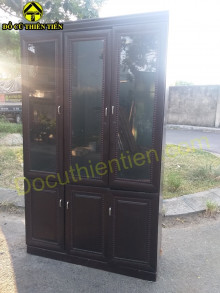 Tủ Hồ Sơ Gỗ Nâu Đen