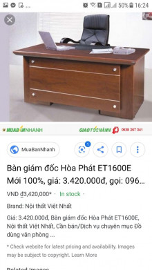 Bàn Làm Việc Hãng Hòa Phát