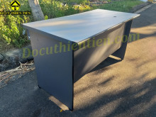 Bàn Làm Việc Xám 1M2