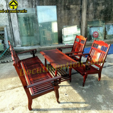Bộ Salon Tay Cuốn Vuông