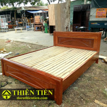 Giường Gỗ Xoan Đào 1M6 X 2M