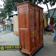 Tủ Áo Quần Gỗ 3 Cánh