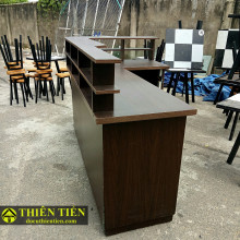 Quầy Bar Nâu Mdf Lõi Xanh