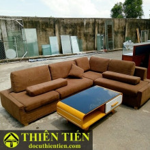 Bộ Sofa Nâu Sang Trọng – ảnh 2
