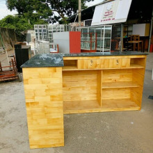 Quầy Bar Gỗ Ghép Lớn