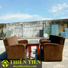 Bộ Sofa Nâu Nhỏ