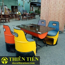 Bộ Bàn Thùng Phi Thiết Kế – ảnh 3
