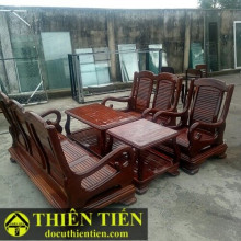 Bộ Salon Gỗ Gõ – ảnh 4
