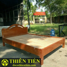 Giường Gỗ Dỗi 1M4 – ảnh 2