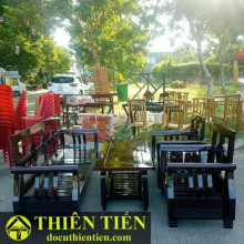 Bộ Salon Nâu Đen – ảnh 2