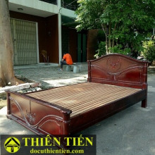 Giường Gỗ Tự Nhiên 1M4