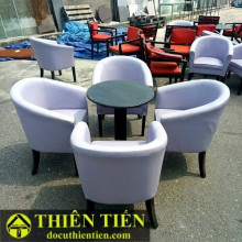 Bộ Sofa Nệm Ghế Tím