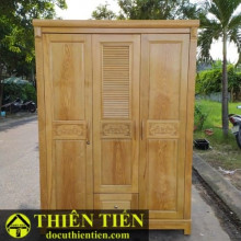 Tủ Áo Quần Gỗ Sồi – ảnh 2