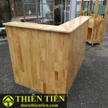 Quầy L Gỗ Ghép Mới 90 % – ảnh 4