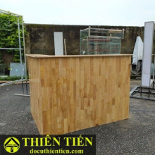 Quầy L Gỗ Ghép Mới 90 %