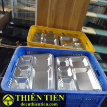 Khay Cơm Văn Phòng Inox