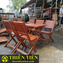 Bộ Bàn Ghế Xếp Cao