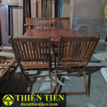 Bộ Bàn Ghế Xếp Cao – ảnh 2