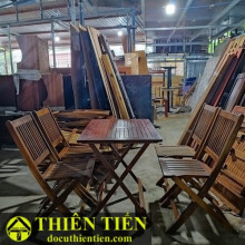 Bộ Bàn Ghế Xếp Cao – ảnh 4