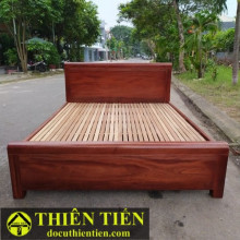 Giường Gỗ Khung Xoan Đào
