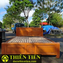 Giường Gỗ Xoan 1M6