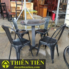 Ghế Tolix Đen – ảnh 4