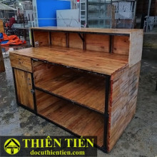 Tủ Quầy Gỗ Ghép