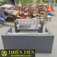 Bộ Mây Nhựa Sofa – ảnh 2