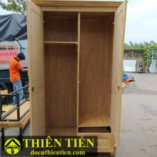 Tủ Áo Quần Gỗ Sồi – ảnh 2
