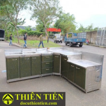 Bộ Kệ Tủ Bếp Inox