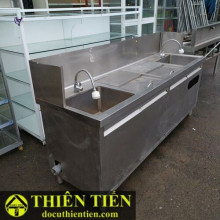 Bồn Rửa Trà Sữa Inox – ảnh 4