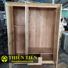 Tủ Gỗ Sồi 3 Cánh ( Chưa Qua Sử Dụng )