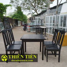 Bộ Bàn Ăn Đen – ảnh 2