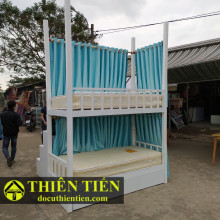 Giường Tầng Nguyên Bộ Trắng