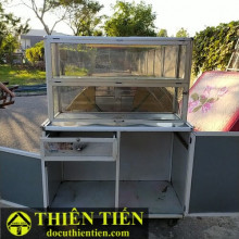 Tủ Cơm Nhôm Kính