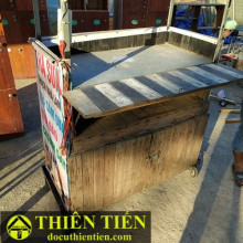 Tủ Trà Sữa Nhôm Kính – ảnh 2