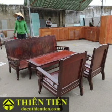 Bộ Salon Tay Cuốn Vuông